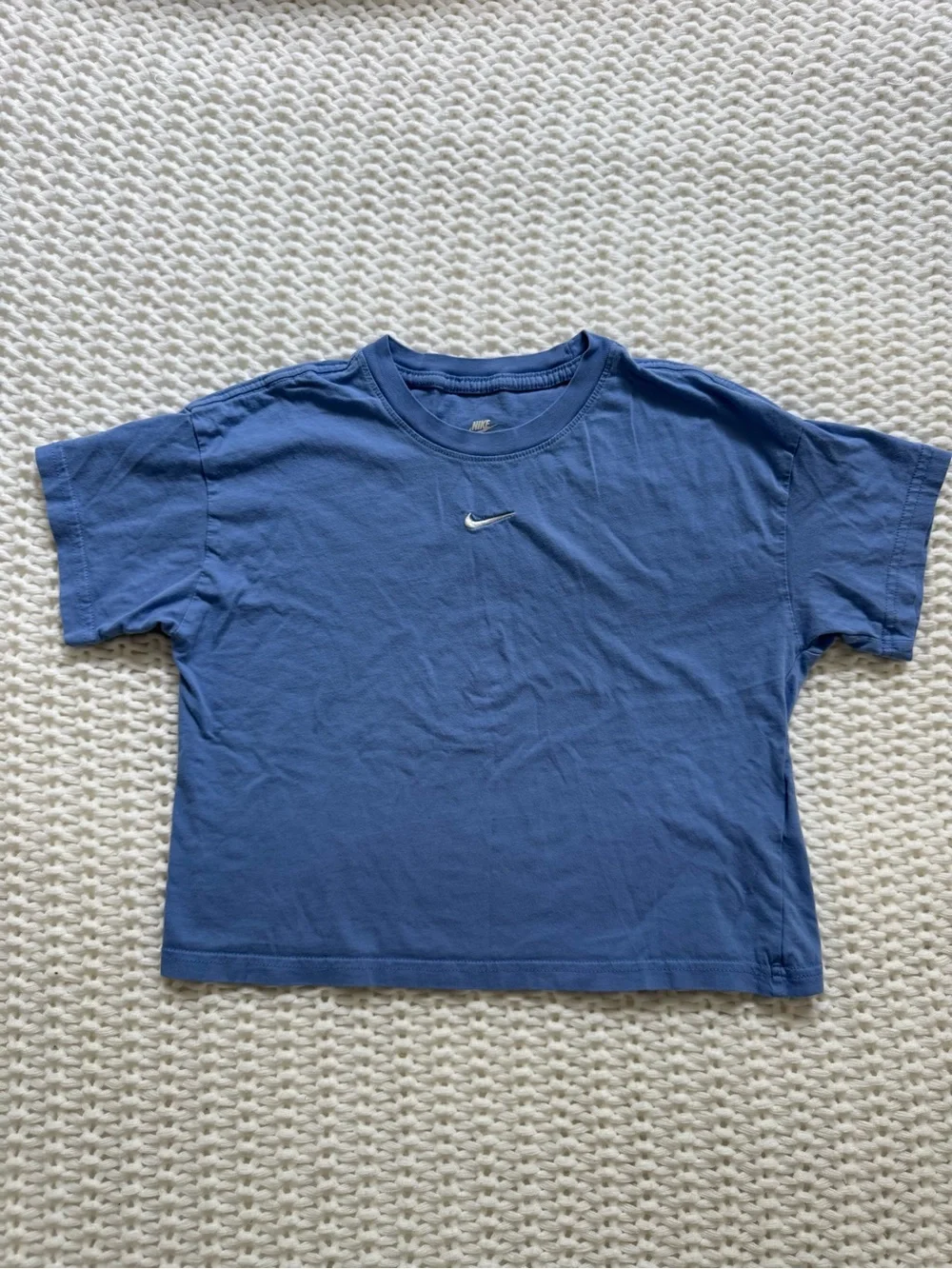 Baby’s Nike Light Blue Short-Sleeve Crewneck T-Shirt